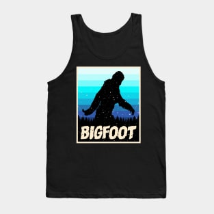 colorful bigfoot Tank Top